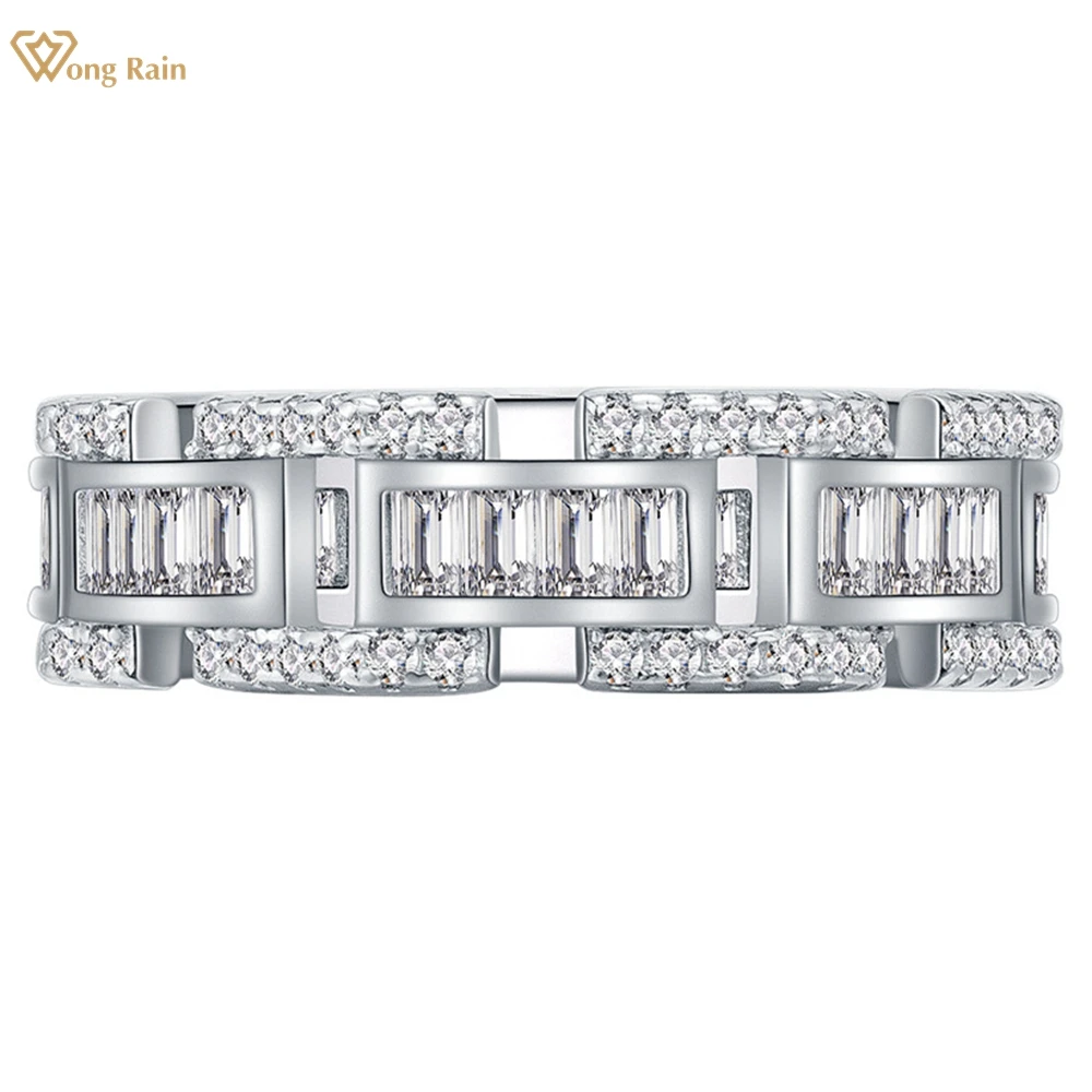 Wong Rain 18K Gold Plated 925 Sterling Silver High Carbon Diamond Gemstone Fine Jewelry Hip Hop Rock Women Ring Drop Shipping
Wong Rain 18K Gold Plated 925 Sterling Silver High Carbon Diamond Gemstone Fine Jewelry Hip Hop Rock Women Ring Drop Shipping