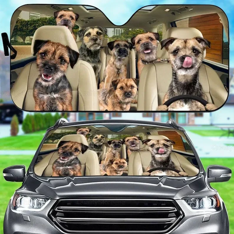 Автомобильный солнцезащитный козырек Border Terrier, семейный солнцезащитный козырек для собак, автомобильные аксессуары для собак, украшение автомобиля, подарок владельцу собак, бордюрное лобовое стекло автомобиля LN
Автомобильный солнцезащитный козырек Border Terrier, семейный солнцезащитный козырек для собак, автомобильные аксессуары для собак, украшение автомобиля, подарок владельцу собак, бордюрное лобовое стекло автомобиля LN