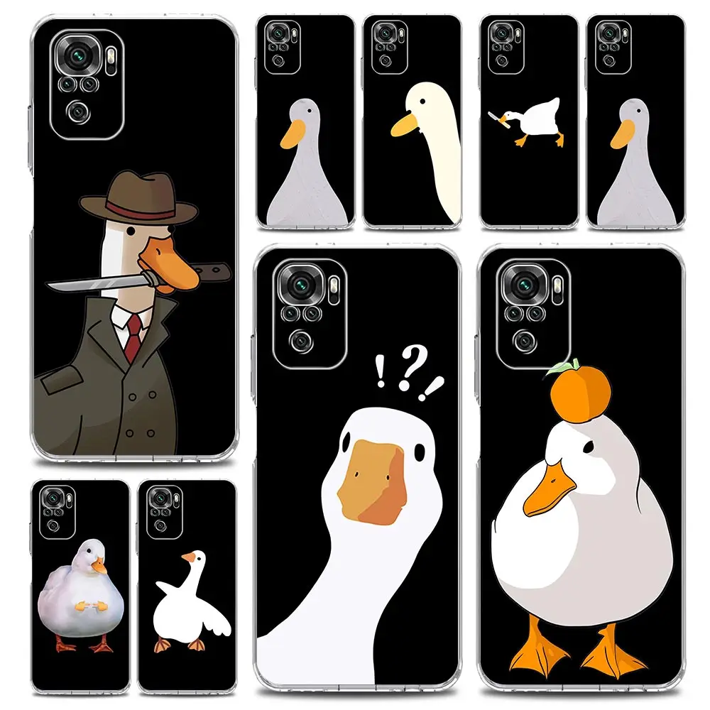 Cartoon Doubt Duck Clear Phone Case For Xiaomi Redmi Note 12 5G 9S 9 8 10 11 Pro+ 9T 8T 10C 9C 9A 7 Pro Soft Silicone Back Cover
Cartoon Doubt Duck Clear Phone Case For Xiaomi Redmi Note 12 5G 9S 9 8 10 11 Pro+ 9T 8T 10C 9C 9A 7 Pro Soft Silicone Back Cover