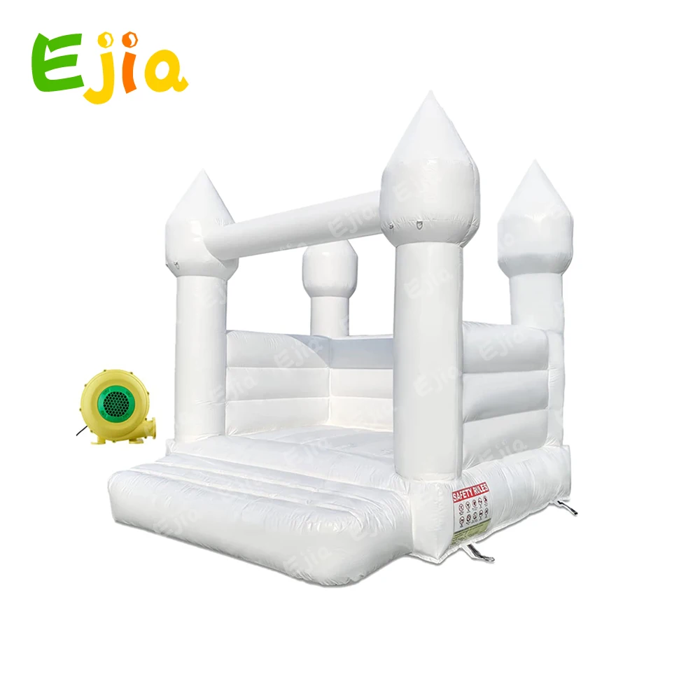 8ft /2.5m Small Kids White Inflatable Wedding Bounce House Inflatable Jumping Bouncy Castle For Inside Outdoor Party
8ft /2.5m Small Kids White Inflatable Wedding Bounce House Inflatable Jumping Bouncy Castle For Inside Outdoor Party