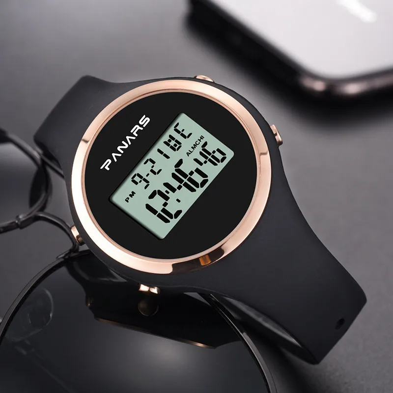 SYNOKE Women's Watch Digital Women Dress 50M Waterproof Stopwatch Sports Luminous Multifunction LED Electronic Wrist Watch Lady
SYNOKE Women's Watch Digital Women Dress 50M Waterproof Stopwatch Sports Luminous Multifunction LED Electronic Wrist Watch Lady