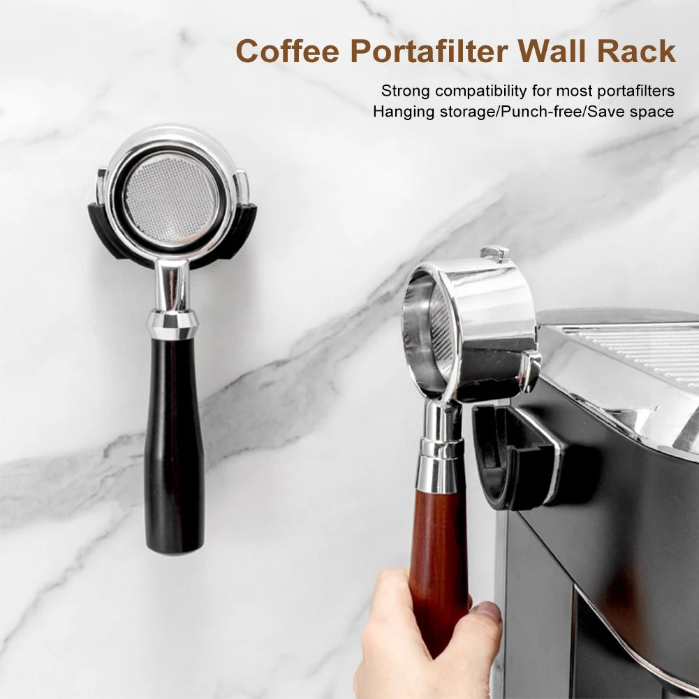51mm/53mm/54mm/58mm Self-adhesive Coffee Bottomless Portafilter Wall Rack Coffee Bottom Filter Holder Coffee Accessories
51mm/53mm/54mm/58mm Self-adhesive Coffee Bottomless Portafilter Wall Rack Coffee Bottom Filter Holder Coffee Accessories
