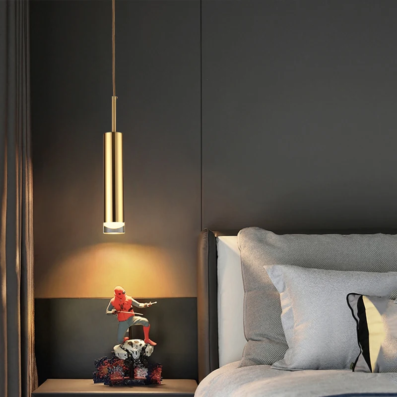 Modern luxury LED Pendant Light Long Tube Lamp bedroom bedside pendant light for Kitchen Island Living Room Bedroom decoration
Modern luxury LED Pendant Light Long Tube Lamp bedroom bedside pendant light for Kitchen Island Living Room Bedroom decoration
