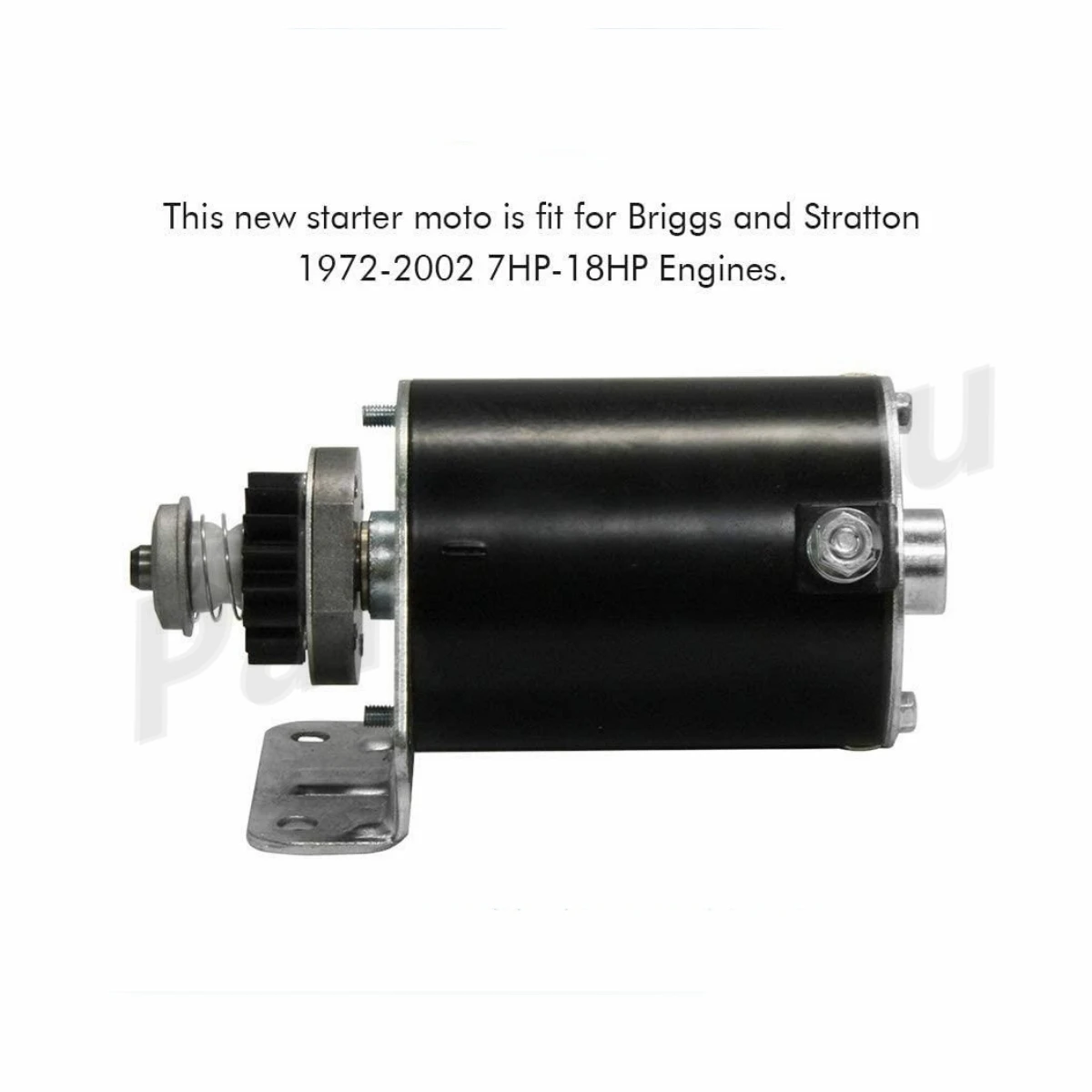 

5746 Starter Motor for Briggs & Stratton 11HP-18HP 390838 393499 497594 497595 497401 494198 494990 Toro John Deere Cub Cadet AM