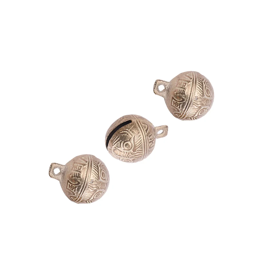 30 Pcs Jingle Bells Wind Chime Copper Accessories DIY Small Retro Decor Jewelry Necklace
30 Pcs Jingle Bells Wind Chime Copper Accessories DIY Small Retro Decor Jewelry Necklace