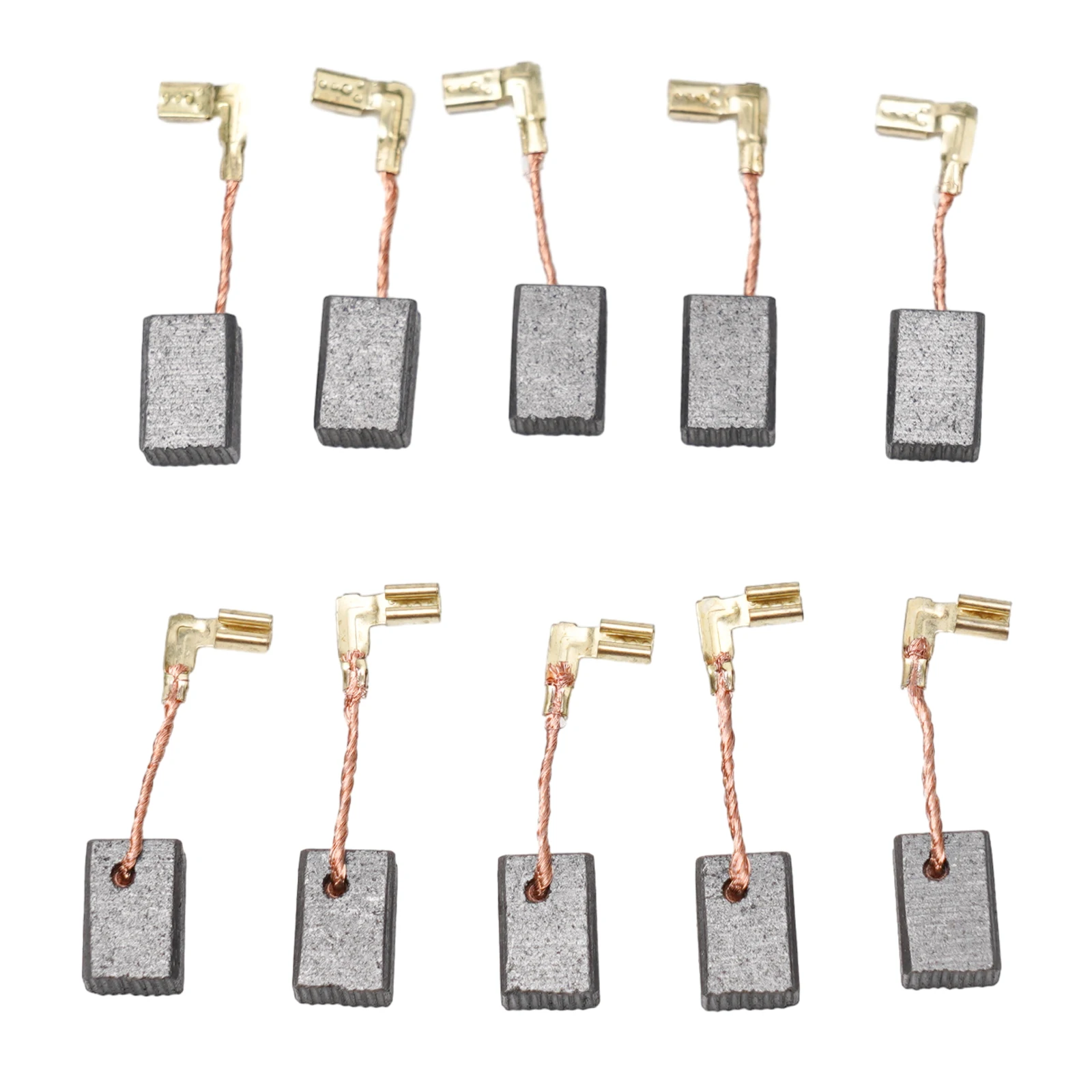 10pcs Carbon Brushes Set For Angle Grinder Electric Power Tool Spare Accessories High-quality Replacement Brush Module
10pcs Carbon Brushes Set For Angle Grinder Electric Power Tool Spare Accessories High-quality Replacement Brush Module