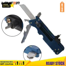 LAMEZIA Professional Tile Plastic Bottle Glass Cutter Six Wheel Metal Cutting Kit Tool Multifunction Cutter Push Knife
LAMEZIA Professional Tile Plastic Bottle Glass Cutter Six Wheel Metal Cutting Kit Tool Multifunction Cutter Push Knife