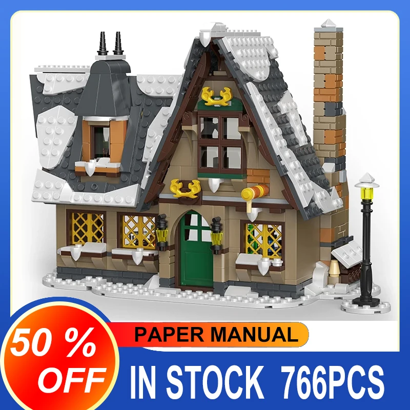 Mould King 16049 MOC Christmas Cottage Building Blocks Toys Santa Claus Winter House Assemble Toy for Children Christmas Gifts
Mould King 16049 MOC Christmas Cottage Building Blocks Toys Santa Claus Winter House Assemble Toy for Children Christmas Gifts