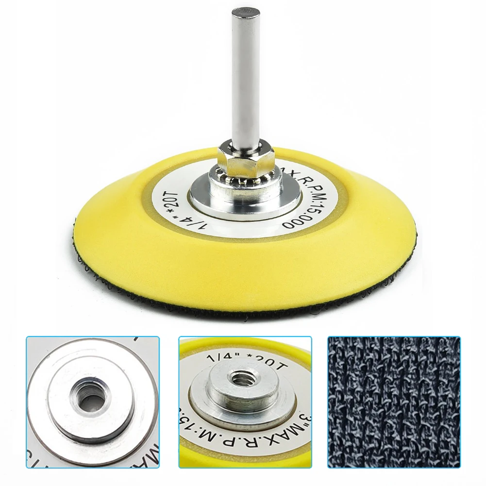 3inch Polishing Sanding Disc Backing Pads Hook And Loop For Pneumatic Sander Sandpaper Holder Electric Polishing Disc Tool
3inch Polishing Sanding Disc Backing Pads Hook And Loop For Pneumatic Sander Sandpaper Holder Electric Polishing Disc Tool