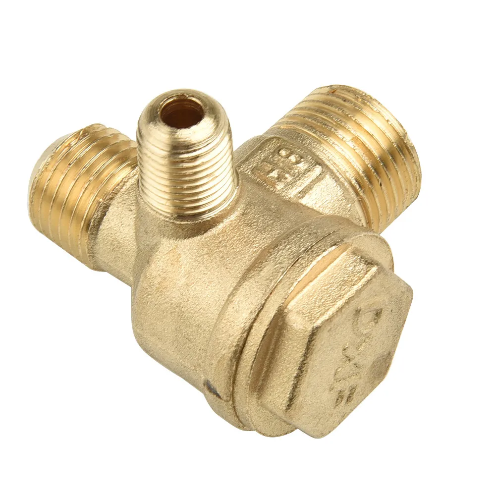 Air Pump Check Valve Cut-off Brass Thread connections Air Compressor Accessories 10*14*16mm Home Easy installation
Air Pump Check Valve Cut-off Brass Thread connections Air Compressor Accessories 10*14*16mm Home Easy installation