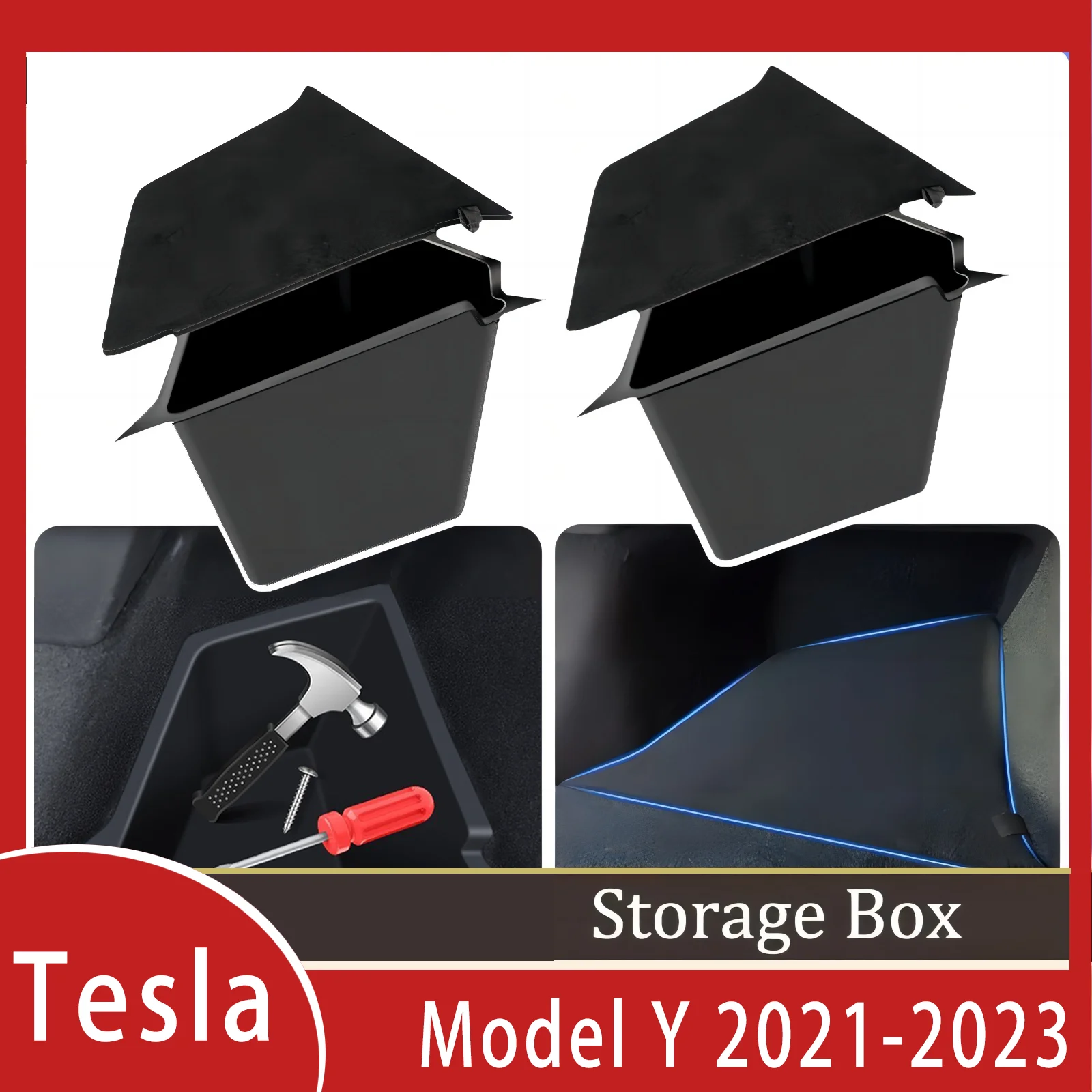 Бокс для хранения Tesla Органайзер в задний багажник, 2 шт./комплект, левый и правый ящики, боковой лоток, пакет для хранения порядка, для модели Tesla Y 2021-2023
Бокс для хранения Tesla Органайзер в задний багажник, 2 шт./комплект, левый и правый ящики, боковой лоток, пакет для хранения порядка, для модели Tesla Y 2021-2023