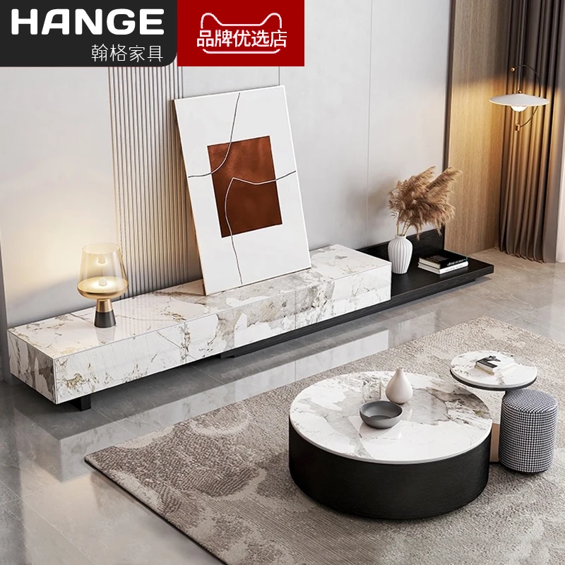 Modern Simple Home Coffee Table Combination Light Luxury Living Room Furniture
Modern Simple Home Coffee Table Combination Light Luxury Living Room Furniture