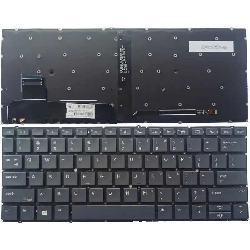 Новая английская клавиатура для ноутбука HP EliteBook x360 830 G5 830 G6 US с подсветкой без рамки
Новая английская клавиатура для ноутбука HP EliteBook x360 830 G5 830 G6 US с подсветкой без рамки