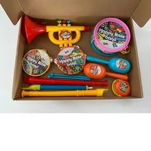 13PCS Musical Instruments Combination Saxophone Flute Toy Set Children Learning Music
13PCS Musical Instruments Combination Saxophone Flute Toy Set Children Learning Music