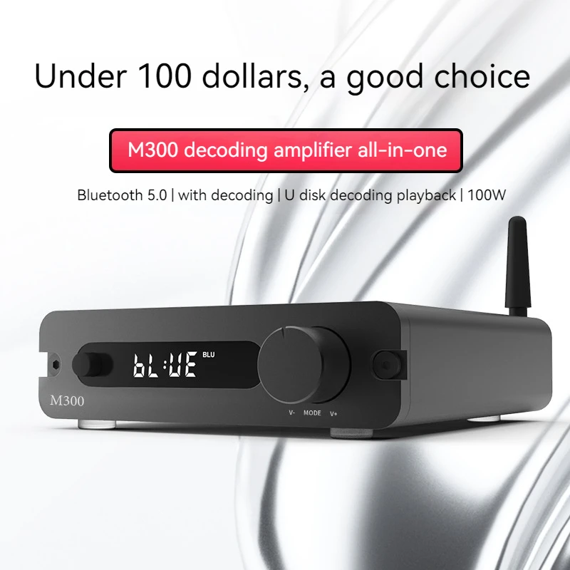 Цифровой усилитель TRASAM M300, аудиофил, класс D, 100 Вт * 2, домашний Bluetooth усилитель мощности ESS9018K2M, 192K/32 бит
Цифровой усилитель TRASAM M300, аудиофил, класс D, 100 Вт * 2, домашний Bluetooth усилитель мощности ESS9018K2M, 192K/32 бит