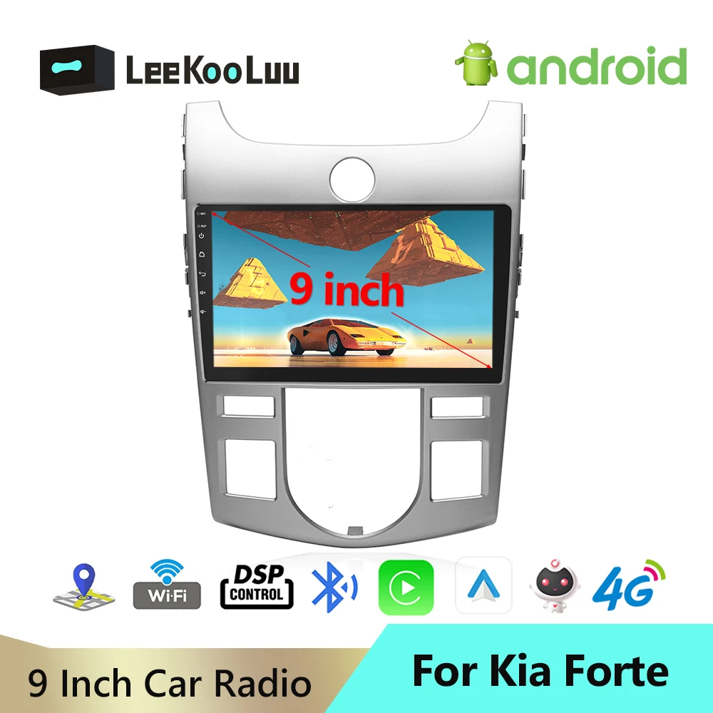 Автомагнитола LeeKooLuu, 2 din, Android, мультимедийный плеер, GPS-навигация для Kia Cerato 2 TD Forte (AT) 2008-2013 DSP Carplay 4G Wifi
Автомагнитола LeeKooLuu, 2 din, Android, мультимедийный плеер, GPS-навигация для Kia Cerato 2 TD Forte (AT) 2008-2013 DSP Carplay 4G Wifi