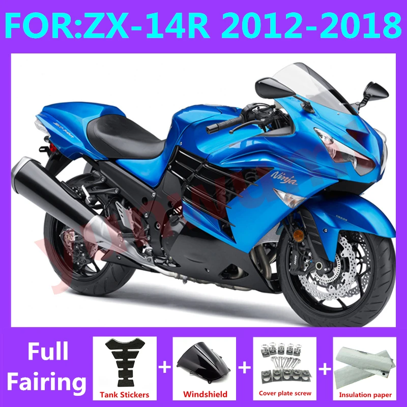 Motorcycle Fairings Kit for Ninja ZX-14R 2012 2013 2014 2015 ZX14R zx 14r 12 13 14 15 bodywork full fairing kits set blue black
Motorcycle Fairings Kit for Ninja ZX-14R 2012 2013 2014 2015 ZX14R zx 14r 12 13 14 15 bodywork full fairing kits set blue black
