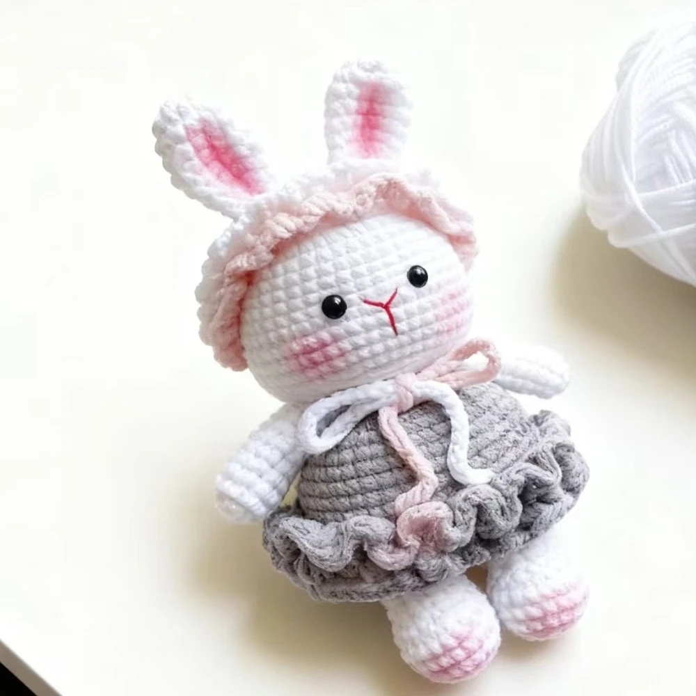 New Style Cute Cartoon Handmade Flying Rabbit Doll, Crochet Knids of Bunny Pendants, Rabbit Doll Key Chain for Bag Pendant New Style Cute Cartoon Handmade Flying Rabbit Doll, Crochet Knids of Bunny Pendants, Rabbit Doll Key Chain for Bag Pendant