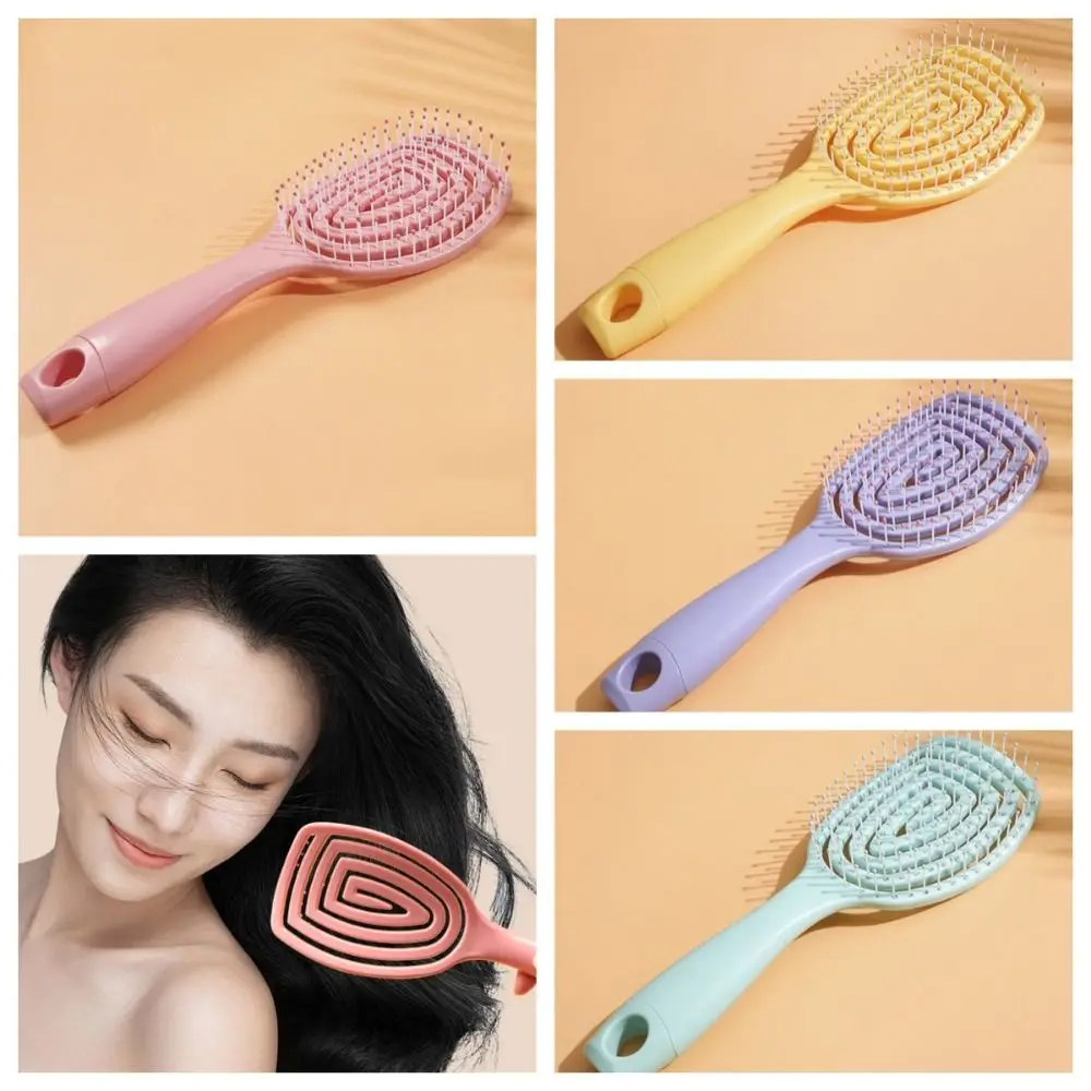 Fluffy Wide Teeth Airbag Comb Hollowed Anti Static Long Handle Scalp Massage Comb Anti Friction Reduce Hair Loss Rib Comb Girls
Fluffy Wide Teeth Airbag Comb Hollowed Anti Static Long Handle Scalp Massage Comb Anti Friction Reduce Hair Loss Rib Comb Girls