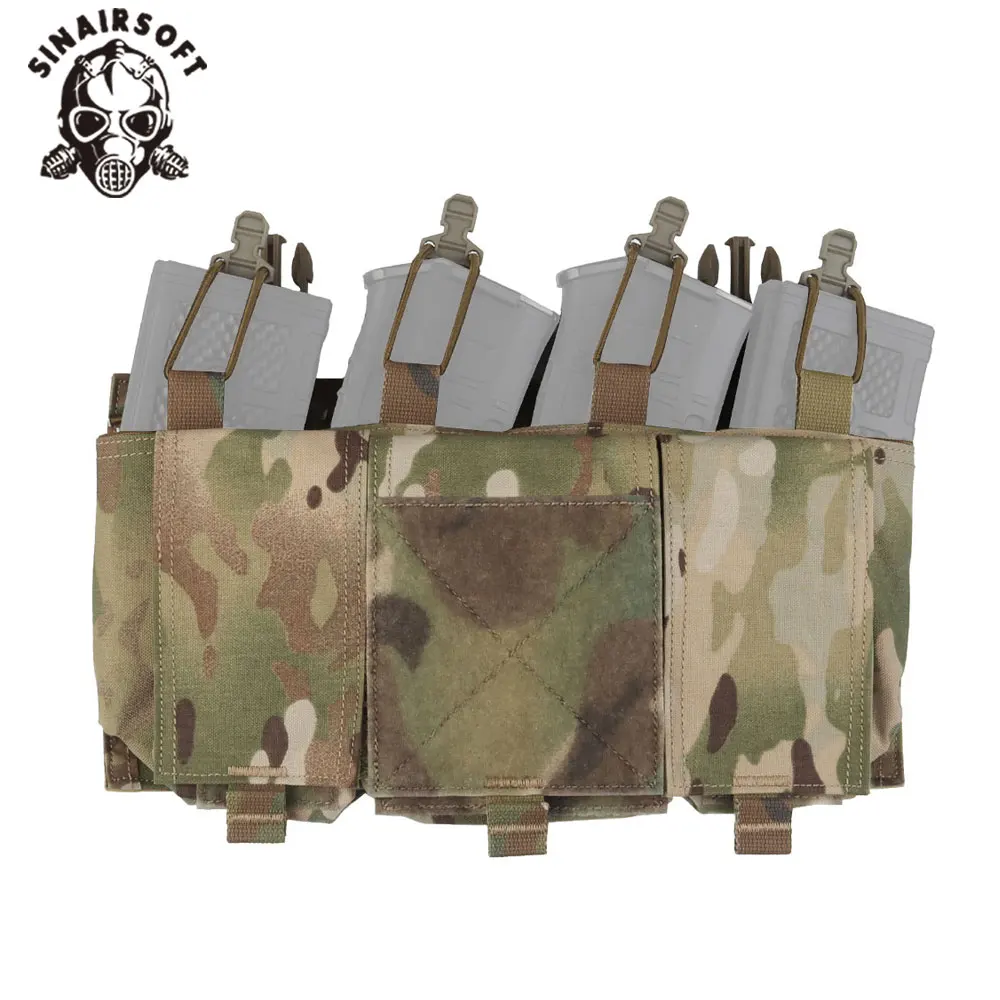 Tactical Quad 5.56 Magazine GP Pouch AR 15 MAG Front Panel Placard Fast DON/DOFF Shock Cord Airsoft Hunting Vest Accessories Bag
Tactical Quad 5.56 Magazine GP Pouch AR 15 MAG Front Panel Placard Fast DON/DOFF Shock Cord Airsoft Hunting Vest Accessories Bag