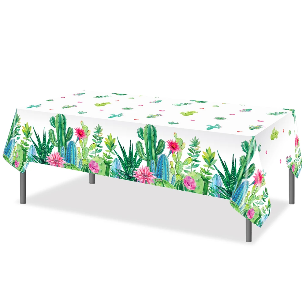 130*220cm Mexican Plant Desert Cactus Flowers Tablecloths Birthday Party Disposable Tableware Sets Baby Shower Party Decorations
130*220cm Mexican Plant Desert Cactus Flowers Tablecloths Birthday Party Disposable Tableware Sets Baby Shower Party Decorations