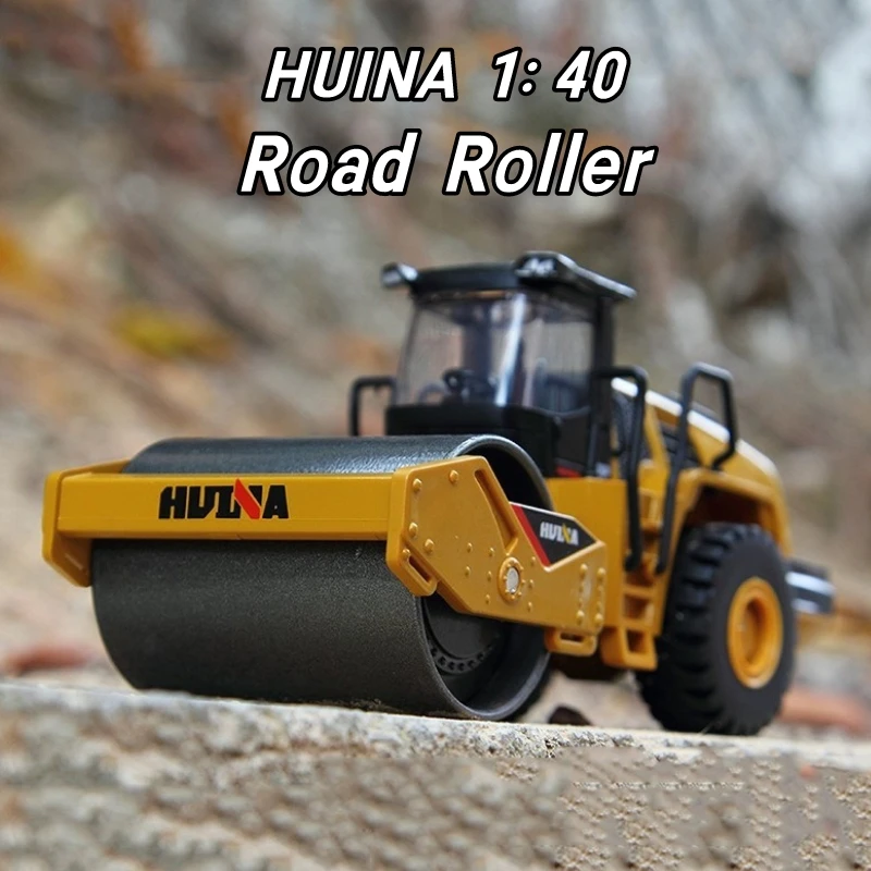 Huina 1:40 Metal Model Road Roller Toys for Boys Construction Truck Engineering Vehicle Diecast Childern Gifts Collection 1915
Huina 1:40 Metal Model Road Roller Toys for Boys Construction Truck Engineering Vehicle Diecast Childern Gifts Collection 1915