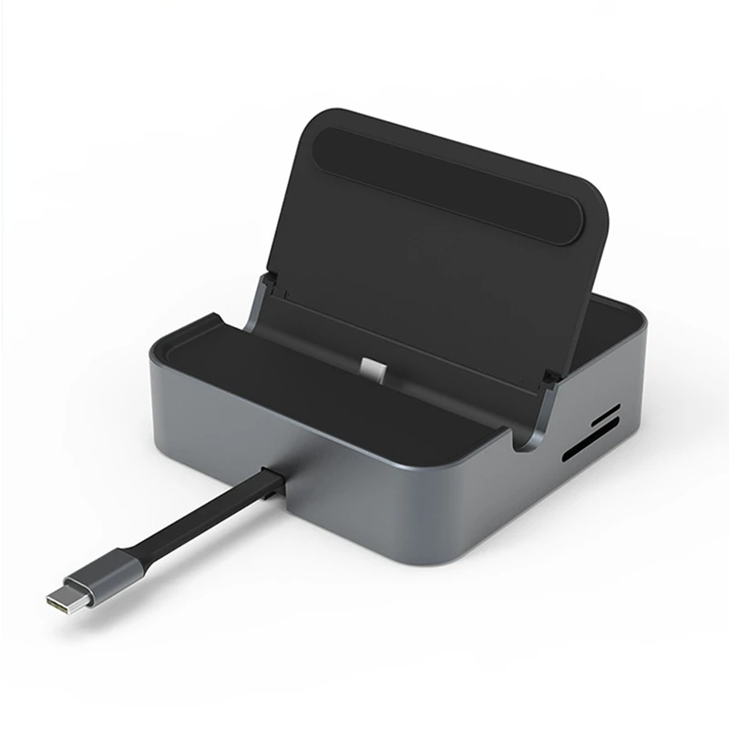 

USB C-хаб на 4K-совместимый разветвитель с зарядным устройством USB 3,0 PD 100 Вт быстрое зарядное устройство для Samsung S22 S20 Dex док-станция для телефона