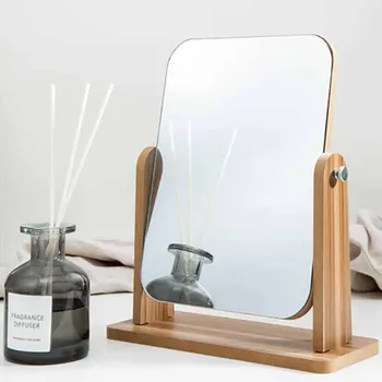 럭셔리 디자인 화장대 거울, 침실 직사각형 기숙사 한국식 화장대 거울, 거실 장식