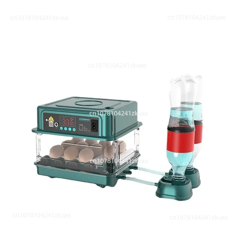 

6~30 Brooder Eggs Incubator Fully Automatic Temp Controller Chicken Goose Quail Auto Turner Equipment Hatchery Poultry Tools