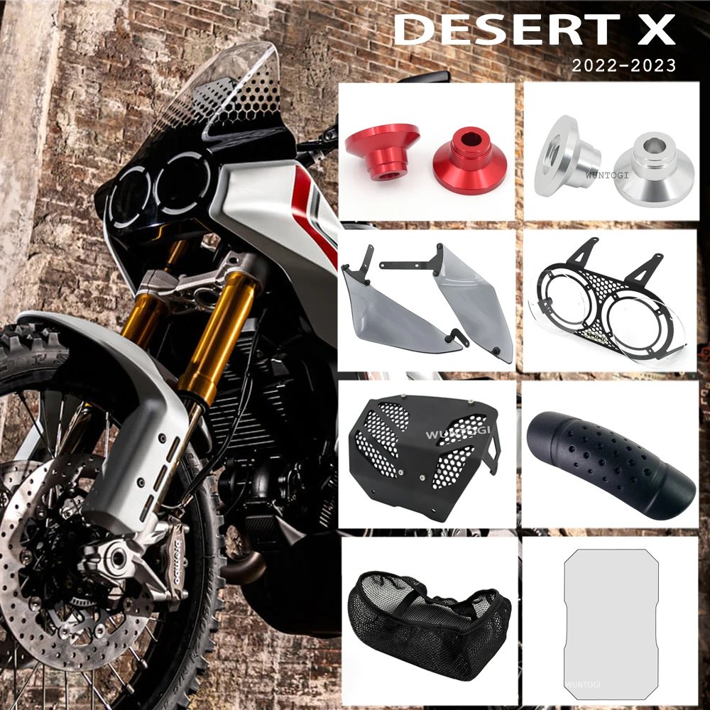 For Ducati Desert X DesertX 2022 2023 Motorcycle Accessories Handlebar Risers Engine Guards Headlight Guards Navigation Support
For Ducati Desert X DesertX 2022 2023 Motorcycle Accessories Handlebar Risers Engine Guards Headlight Guards Navigation Support