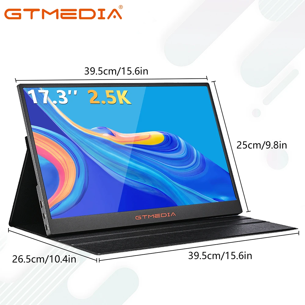 Портативный монитор GTMEDIA GAME MATE 173 для ПК, игр, 17,3 дюйма, 2,5 K, с Type C, мини-HDMI, дисплей для телефона, ноутбука, Xbox, PS4, PS5 Switch
Портативный монитор GTMEDIA GAME MATE 173 для ПК, игр, 17,3 дюйма, 2,5 K, с Type C, мини-HDMI, дисплей для телефона, ноутбука, Xbox, PS4, PS5 Switch