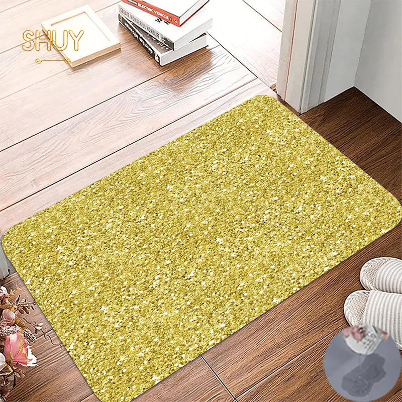 Gold Foil Diatom Mud Kitchen Floor Mats Super Absorbent Door Rugs Decoration Bath Toilet Non-slip Carpet Home Entrance Doormats
Gold Foil Diatom Mud Kitchen Floor Mats Super Absorbent Door Rugs Decoration Bath Toilet Non-slip Carpet Home Entrance Doormats