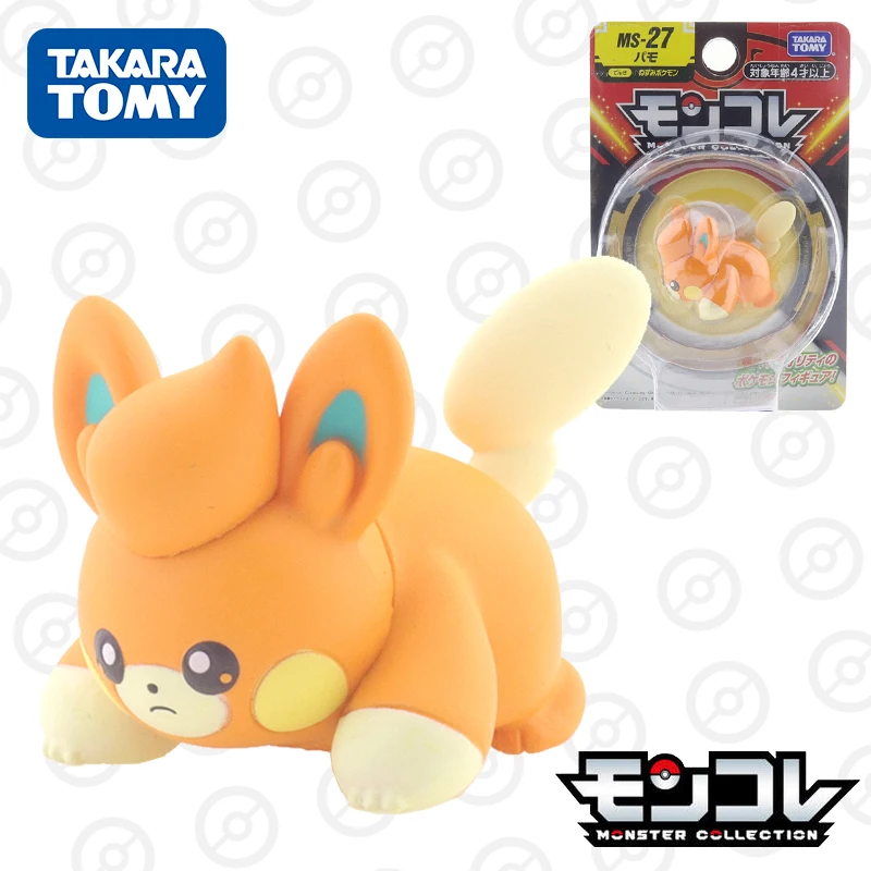 

Takara Tomy Tomica Monster Pokemon Collection MS-27 Pawmi Character Resin Anime Figure Kids Xmas Gift Toys for Boys