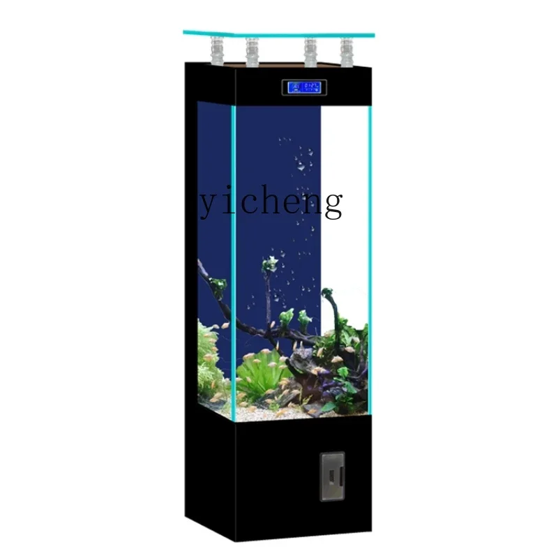 ZC Super White Glass Fish Tank Small and Medium Living Room Home Fish Globe Vertical New Change Water Aquarium
ZC Super White Glass Fish Tank Small and Medium Living Room Home Fish Globe Vertical New Change Water Aquarium