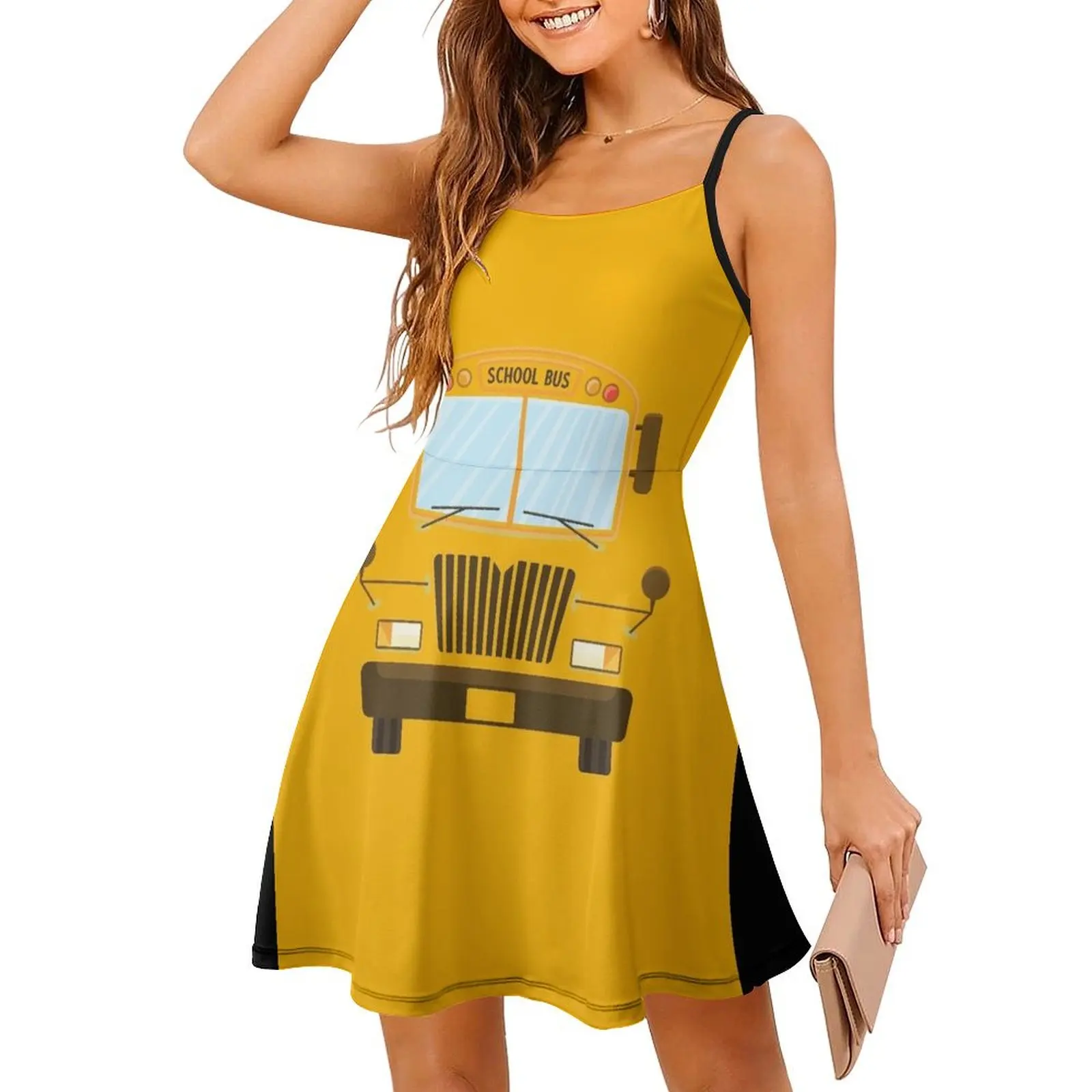 School Bus Simple and easy Halloween Costume Sling Dress cocktail dresses dress korean style
School Bus Simple and easy Halloween Costume Sling Dress cocktail dresses dress korean style