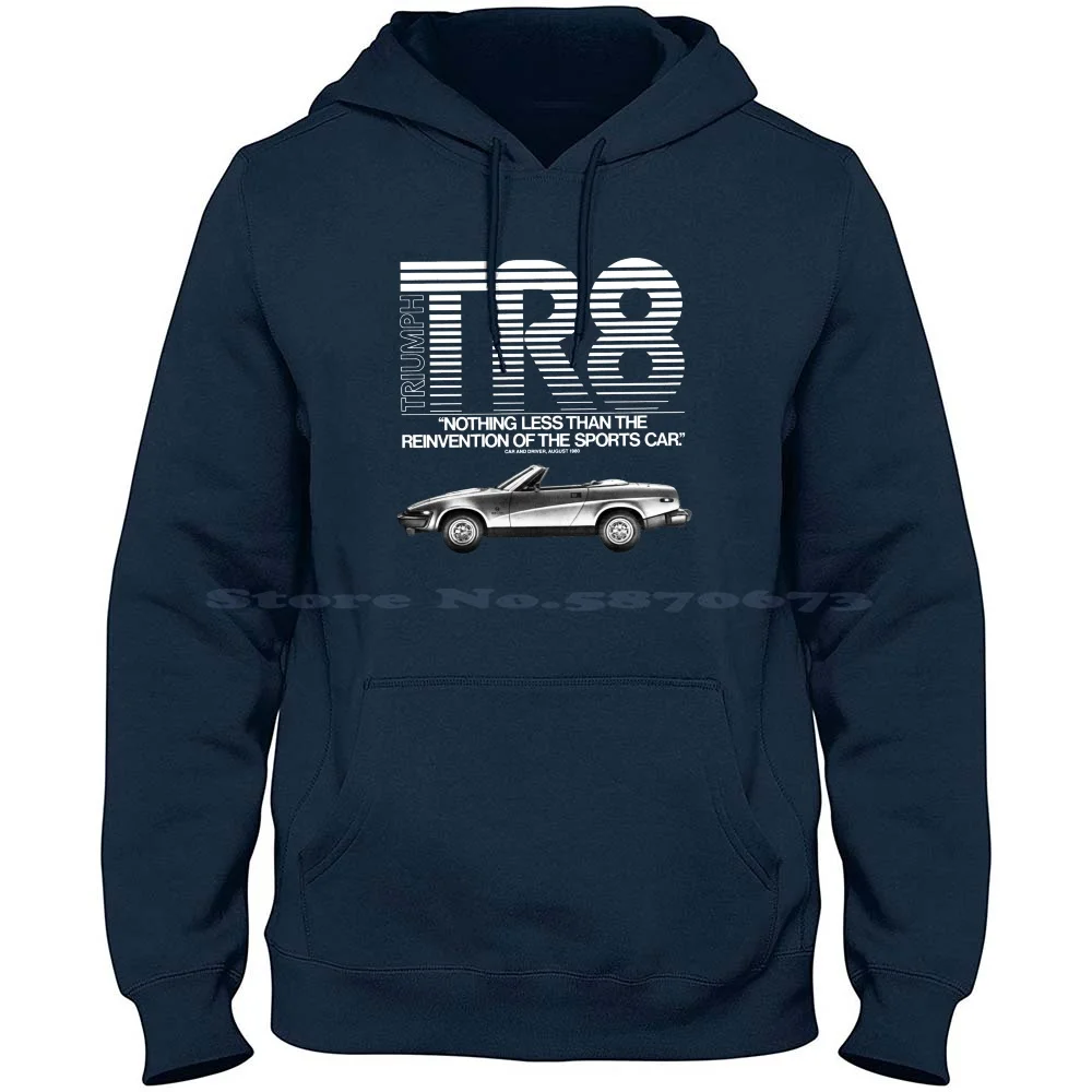 Tr8 100% Cotton Hoodie Tr7 Tr8 V8 Sports Car Classic Cars Retro Nostalgia Nostalgic Mum Dad Fathers Day Mothers Day Advert
Tr8 100% Cotton Hoodie Tr7 Tr8 V8 Sports Car Classic Cars Retro Nostalgia Nostalgic Mum Dad Fathers Day Mothers Day Advert