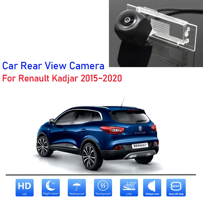 Камера заднего вида для Renault Kadjar 2015-2018, 2019, 2020, парковочная камера, камера ночного видения, номерной знак, резервная камера заднего вида
Камера заднего вида для Renault Kadjar 2015-2018, 2019, 2020, парковочная камера, камера ночного видения, номерной знак, резервная камера заднего вида