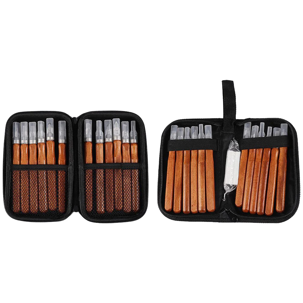 Diverse Selection Diverse Selection Piece Practical Storage Bag Carving Cutter Wood Chisel Set Different Blades
Diverse Selection Diverse Selection Piece Practical Storage Bag Carving Cutter Wood Chisel Set Different Blades