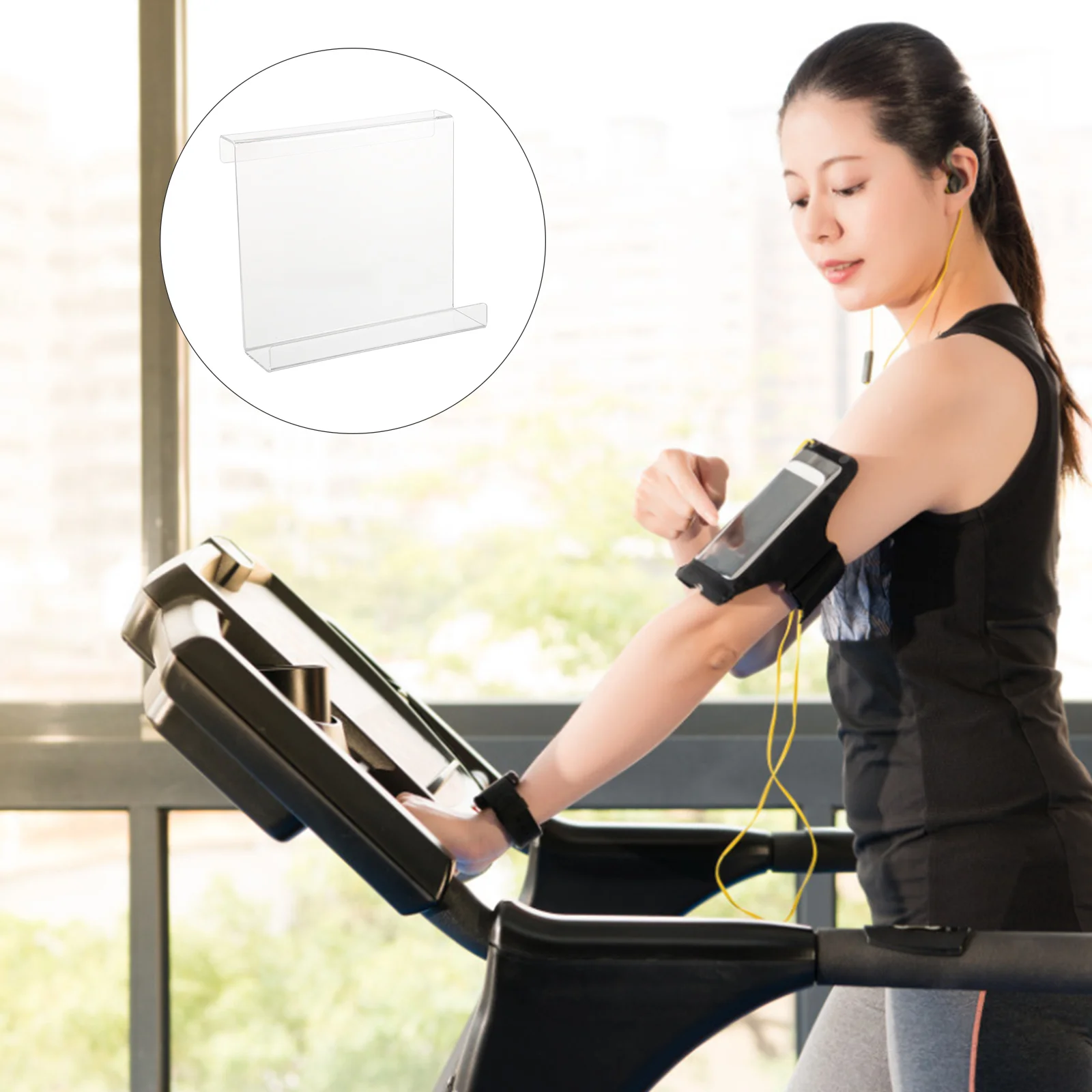Treadmill Reading Rack Home Treadmills Tablet Holder Frame Ebook Reader Flat Stand Acrylic E-book Fitness Magazine
Treadmill Reading Rack Home Treadmills Tablet Holder Frame Ebook Reader Flat Stand Acrylic E-book Fitness Magazine