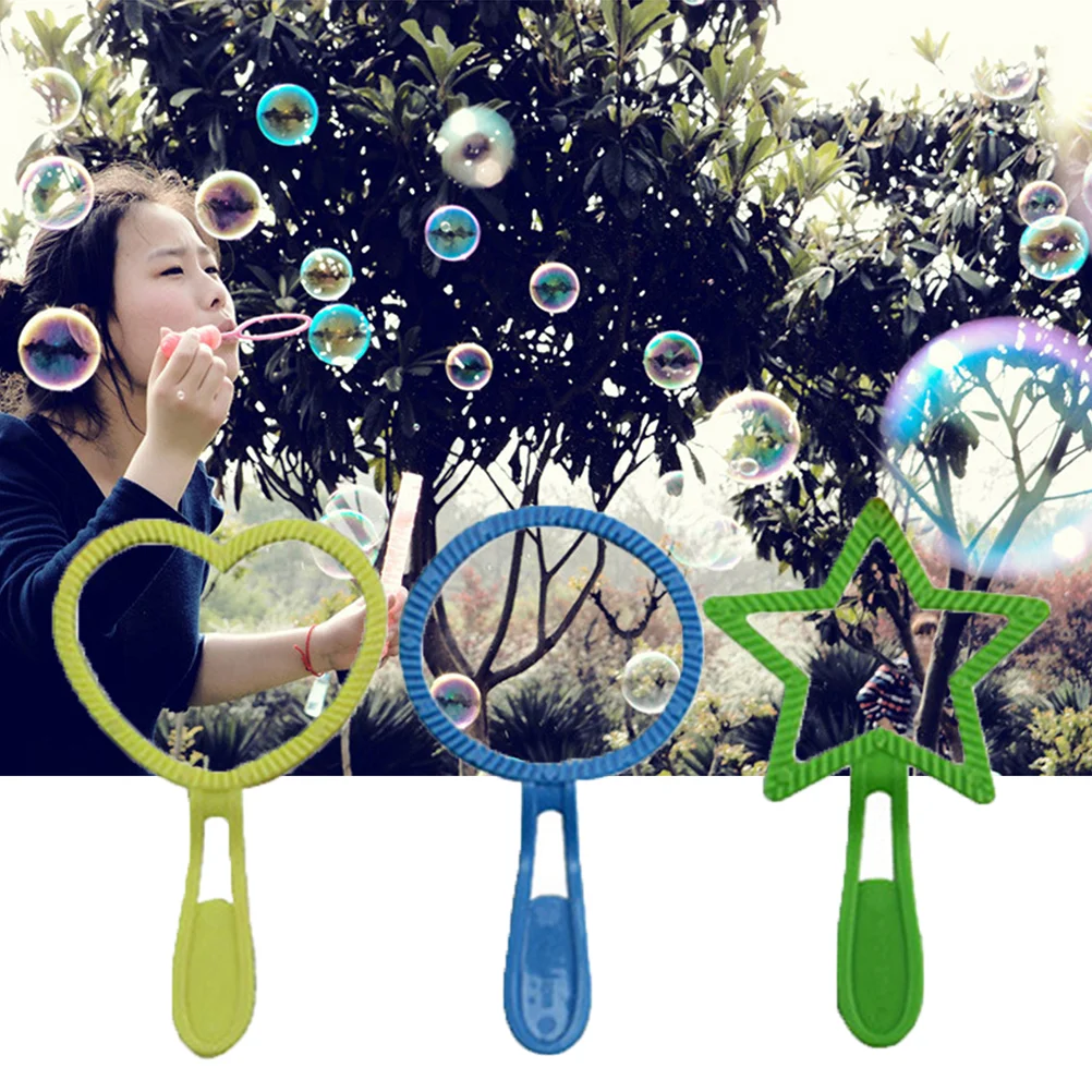 6 Pcs Toy for Kids Fun Toys Bubble Maker Children Outdoor Wand Tool Bubbles Wands
6 Pcs Toy for Kids Fun Toys Bubble Maker Children Outdoor Wand Tool Bubbles Wands