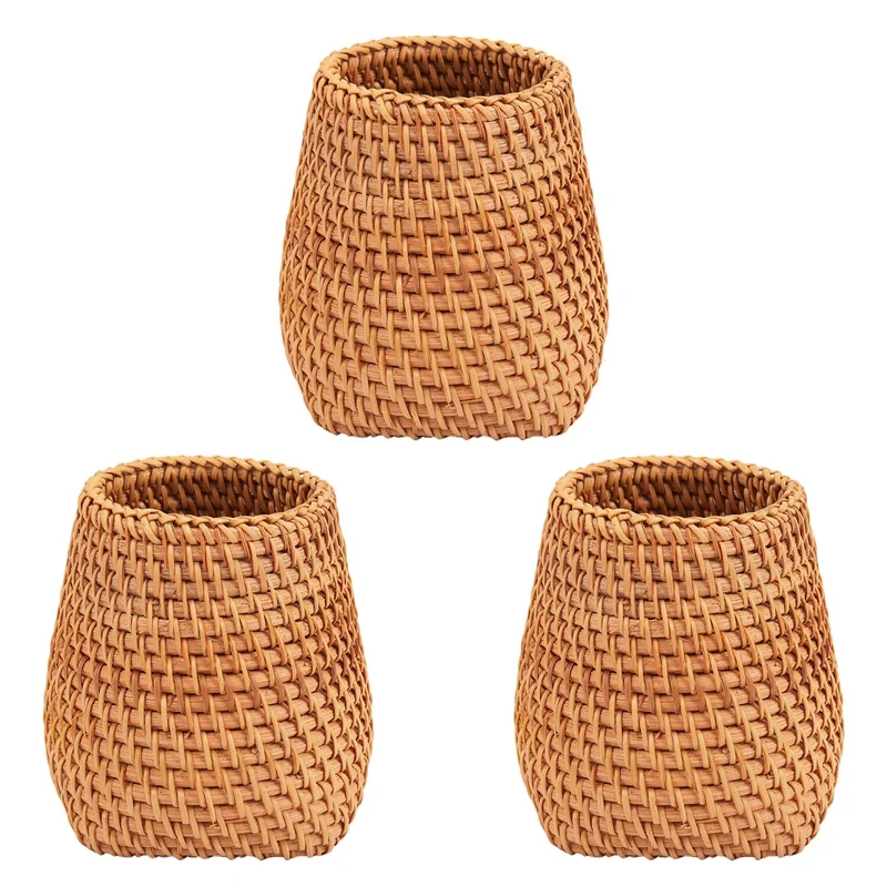 3X Rattan Chopsticks Tube Shovel Spoons Bucket Dinner Knives Forks Tableware Home Storage Baskets Organizer C
3X Rattan Chopsticks Tube Shovel Spoons Bucket Dinner Knives Forks Tableware Home Storage Baskets Organizer C