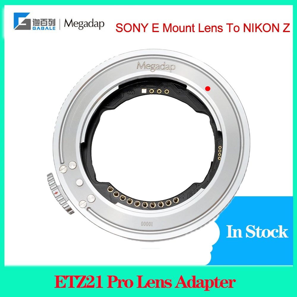 Адаптер для объектива Gabale Megadap ETZ21 Pro, адаптер с автофокусом для SONY FE/E Mount Lens To NIKON Z Z5 Z6 Z7 Z50 Z6 II Z7 II
Адаптер для объектива Gabale Megadap ETZ21 Pro, адаптер с автофокусом для SONY FE/E Mount Lens To NIKON Z Z5 Z6 Z7 Z50 Z6 II Z7 II
