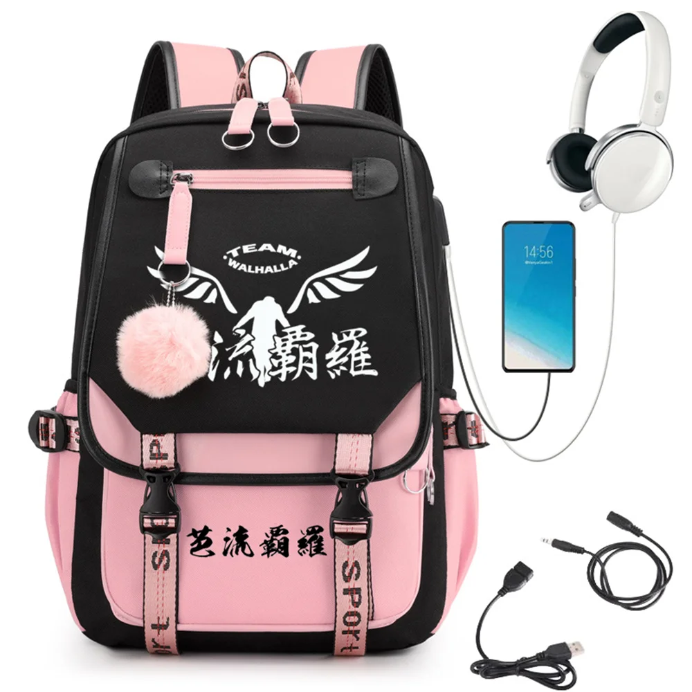 Anime tokyo revengers team walhalla school Backpack Women girls Laptop Backpacks Schoolbag bagpack Teen College Student Mochilas
Anime tokyo revengers team walhalla school Backpack Women girls Laptop Backpacks Schoolbag bagpack Teen College Student Mochilas