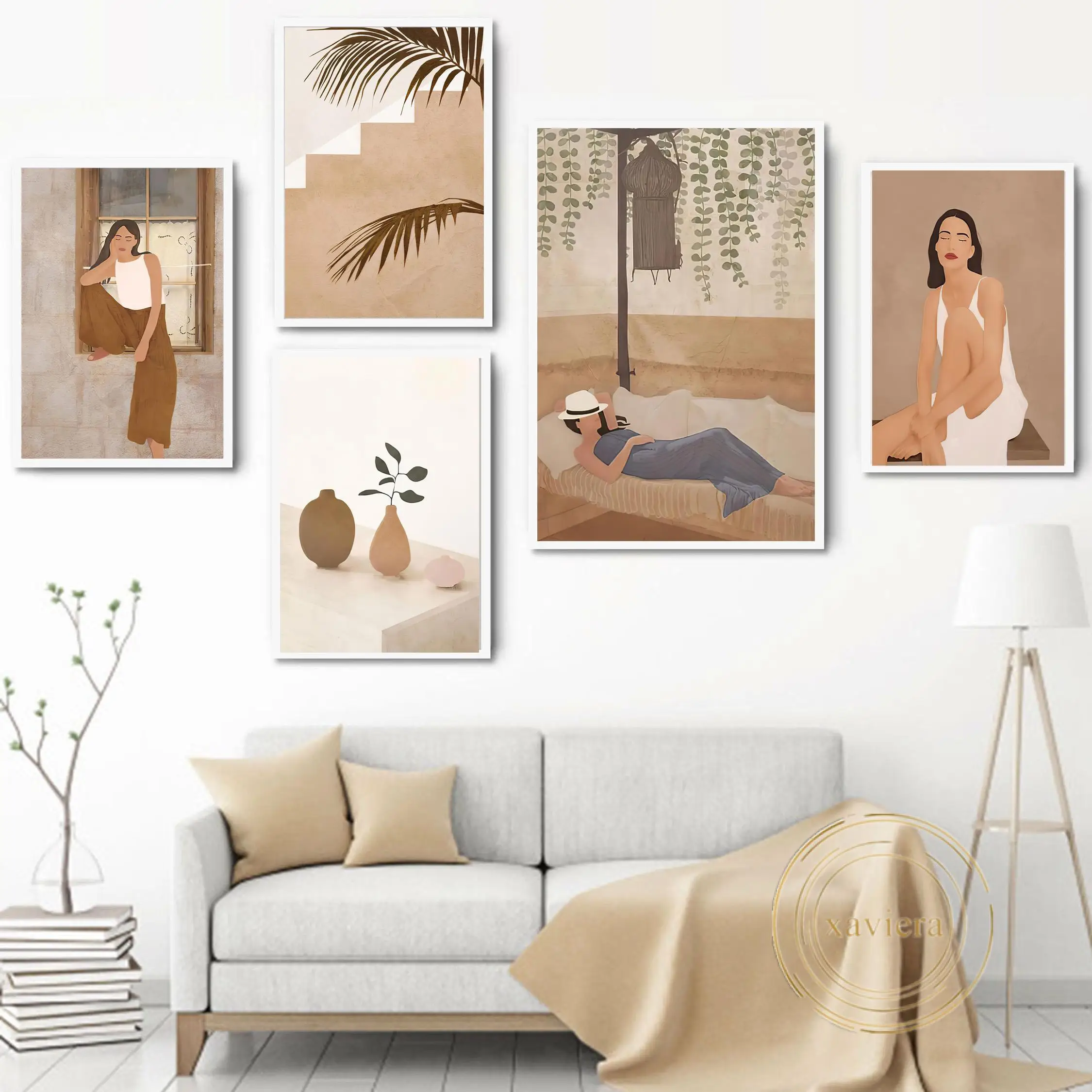 Nordic Abstract Fashion Girl Canvas Painting Modern Palm Leaf Plant Wall Art Poster Minimalism Picture for Living Room Decor
Nordic Abstract Fashion Girl Canvas Painting Modern Palm Leaf Plant Wall Art Poster Minimalism Picture for Living Room Decor