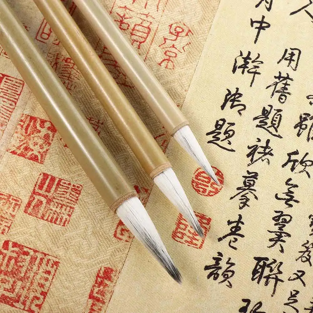 

High Quality Thin Crisperding Artist Script Writing Brush Calligraphy Brushes Painting Pens Chinese Brushes