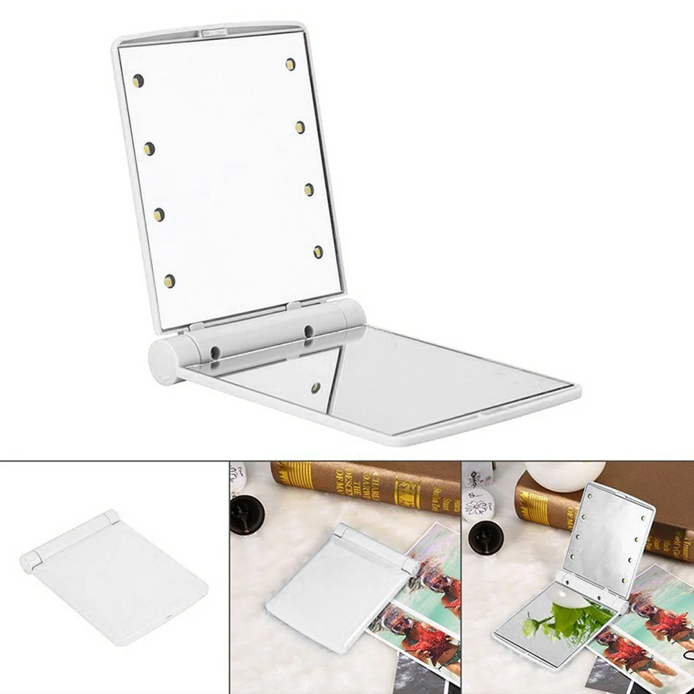 Compact Mirror with LED Light, Lighted Travel Makeup Mirror, 1x/ 2x Double Sided Folding Mirror for Purse, Handbag, Pocket,
Compact Mirror with LED Light, Lighted Travel Makeup Mirror, 1x/ 2x Double Sided Folding Mirror for Purse, Handbag, Pocket,