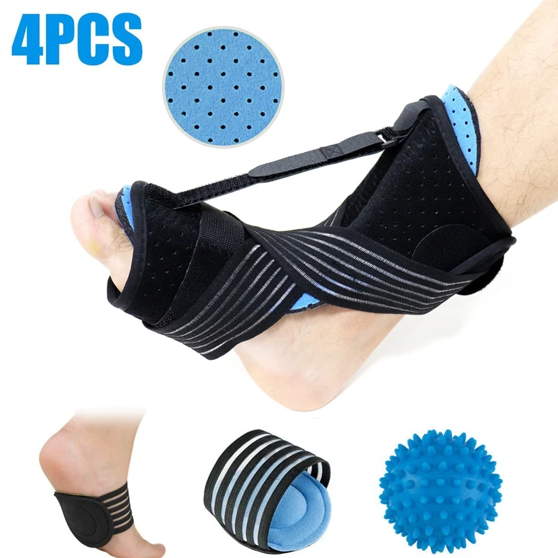 Plantar Fasciitis Night Splint For Plantar Fasciitis Adjustable Plantar Fasciitis Splint With Massage Ball And Bandage
Plantar Fasciitis Night Splint For Plantar Fasciitis Adjustable Plantar Fasciitis Splint With Massage Ball And Bandage