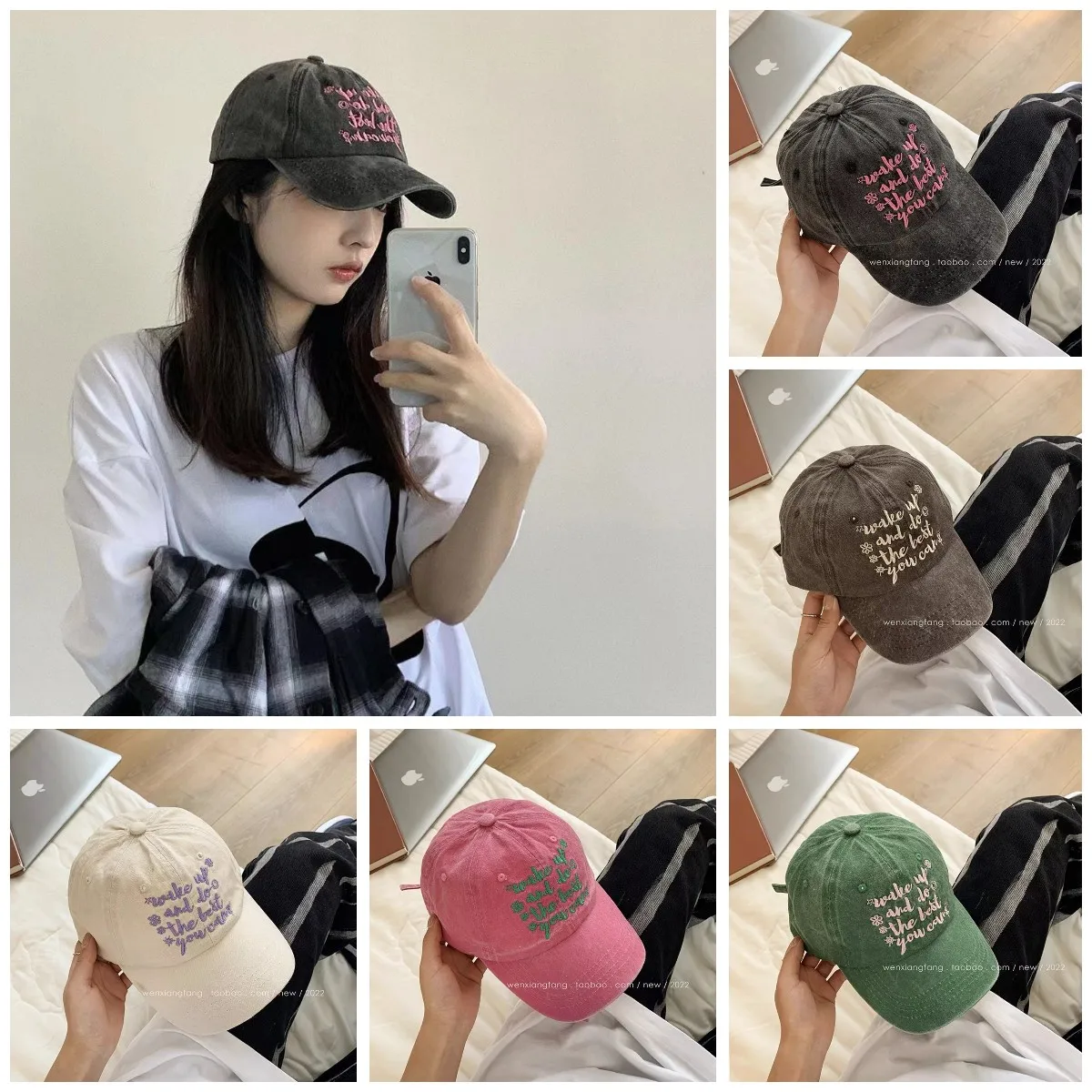 New Y2K Vintage Unisex Jeans Washed Denim Baseball Basecap Cap Letter Embroidery Unisex Mens Women Hats Outdoor Sport Sun Hat
New Y2K Vintage Unisex Jeans Washed Denim Baseball Basecap Cap Letter Embroidery Unisex Mens Women Hats Outdoor Sport Sun Hat