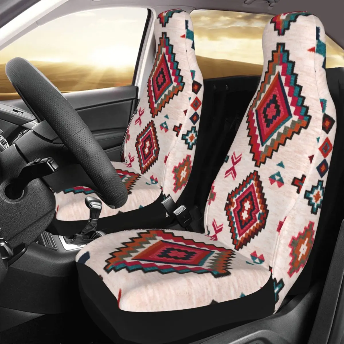 Boho Universal Car Seat Cover Four Seasons For SUV Mandala Bohemian Pattern Car Seat Protection Covers Polyester Seat Protector
Boho Universal Car Seat Cover Four Seasons For SUV Mandala Bohemian Pattern Car Seat Protection Covers Polyester Seat Protector