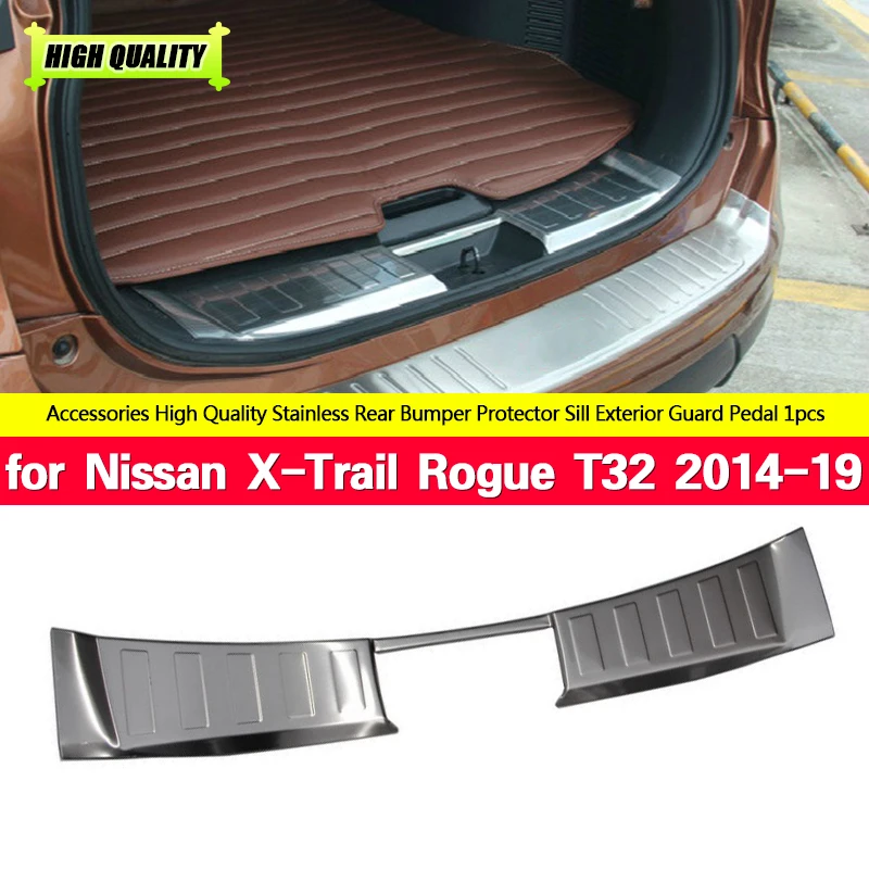 Stainless Steel Rear Bumper Protector Sill Trunk Guard Cover Trim for Nissan X-Trail X Trail Rogue T32 2014-2019 Car Accessories
Stainless Steel Rear Bumper Protector Sill Trunk Guard Cover Trim for Nissan X-Trail X Trail Rogue T32 2014-2019 Car Accessories